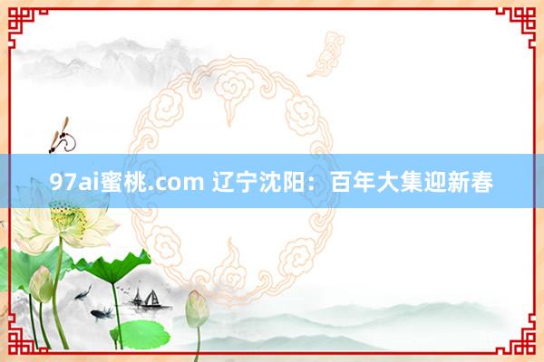 97ai蜜桃.com 辽宁沈阳：百年大集迎新春